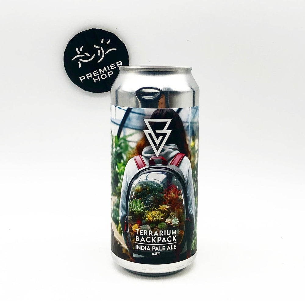 Azvex Brewing Terrarium Backpack IPA 6.8% Azvex Brewing Terrarium Backpack IPA 6.8%