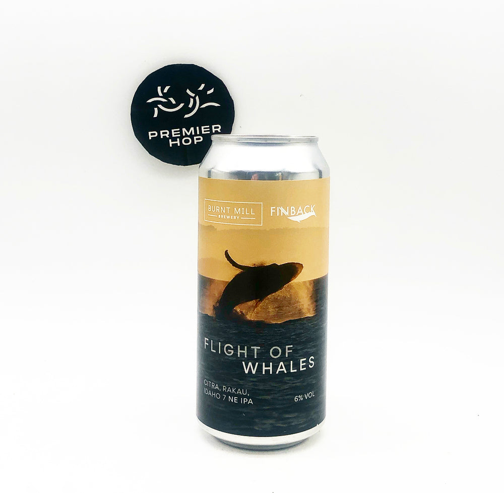 Burnt Mill Brewery Flight Of Whales x Finback  IPA  6% - Premier Hop