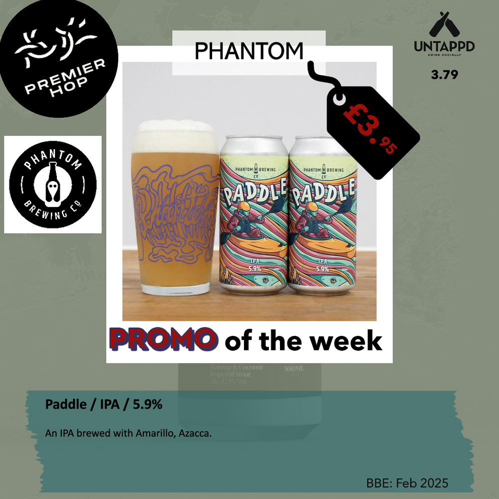 Phantom Brewing Paddle  IPA  5.9% - Premier Hop