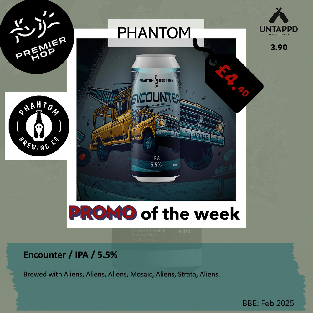 Phantom Brewing Encounter IPA 5.5% Phantom Brewing Encounter IPA 5.5%