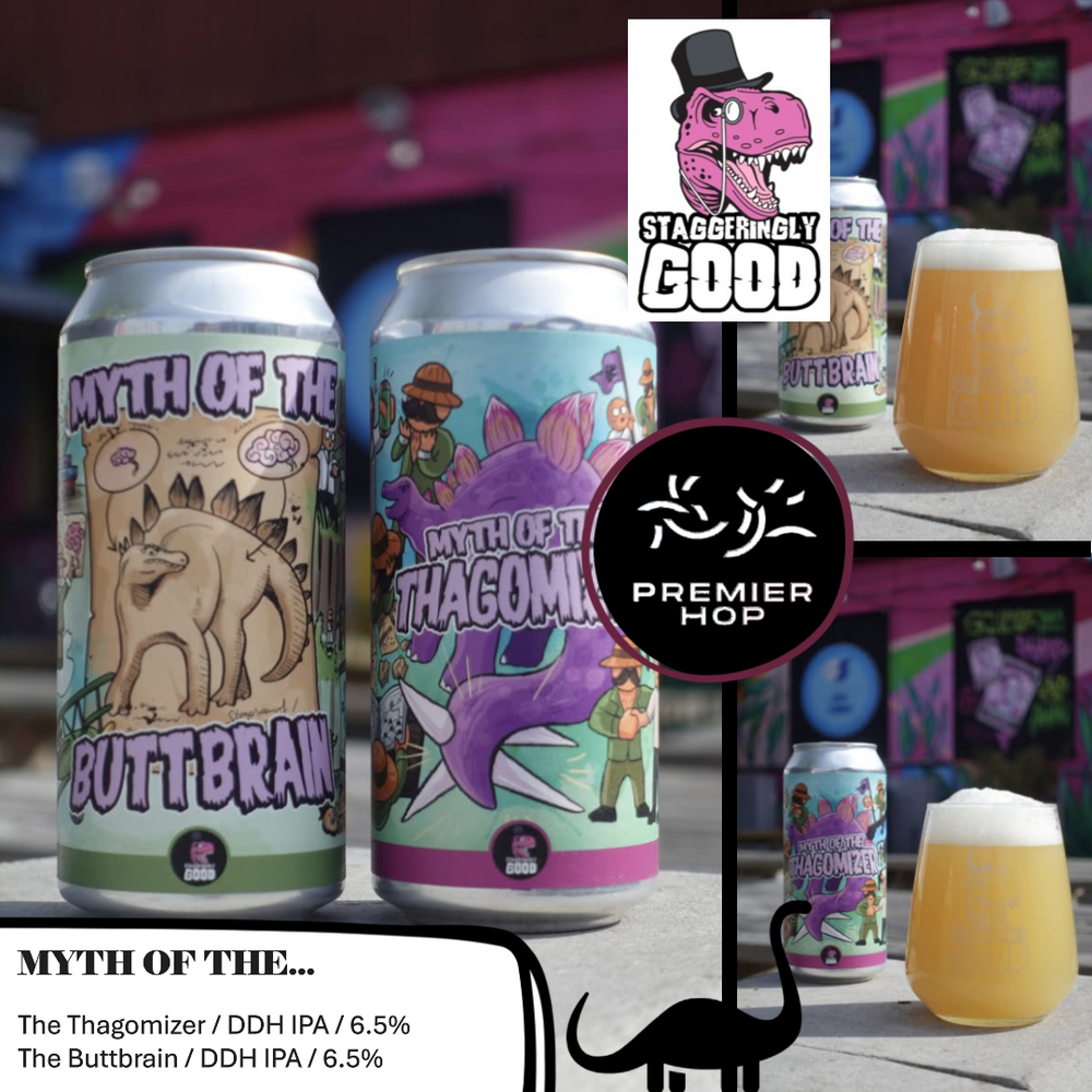 Myth Of The Thagomizer / DDH IPA / 6.5%
