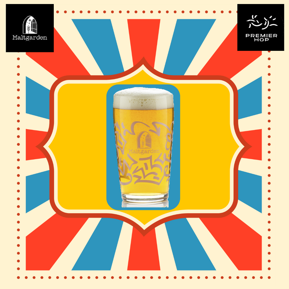 Maltgarden Pint Glass / 500ml