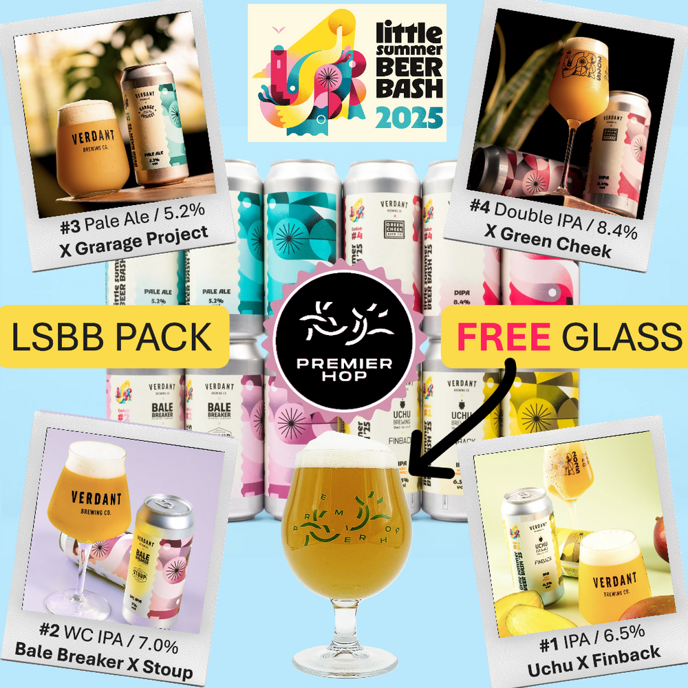 LSBB25 - Little Summer Beer Bash 2025 4-Pack with FREE Glass