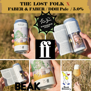 THE LOST FOLK X FABER & FABER / DDH Pale Ale / 5.0%
