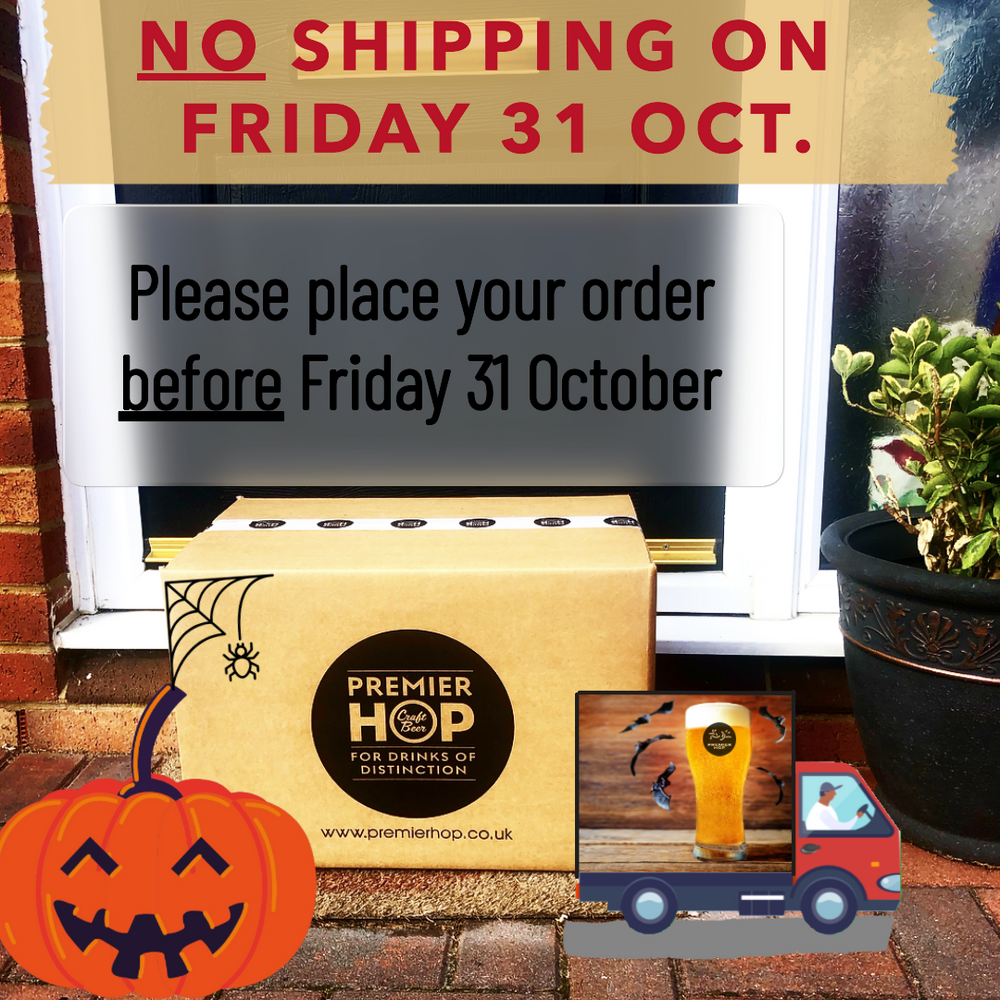 NO SHIPPING THIS FRIDAY - 31 October