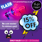 😱 SCARY PROMO - 15% OFF