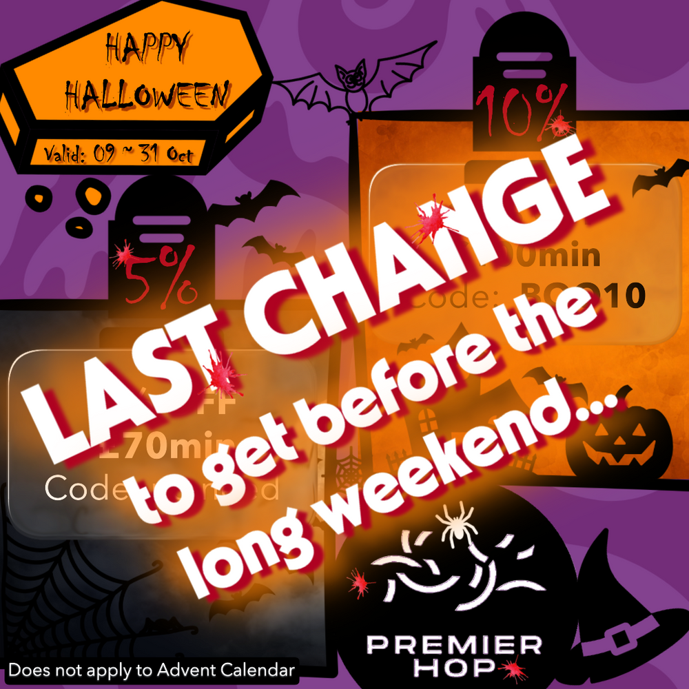 HAPPY HALLOWEEN Promo - Ends this Friday 😱