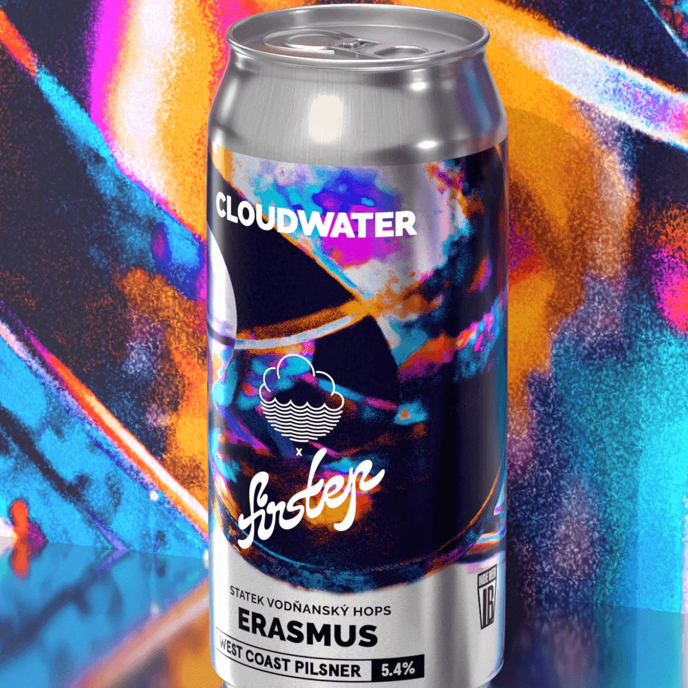 Erasmus x Firstep / West Coast Pilsner / 5.4%
