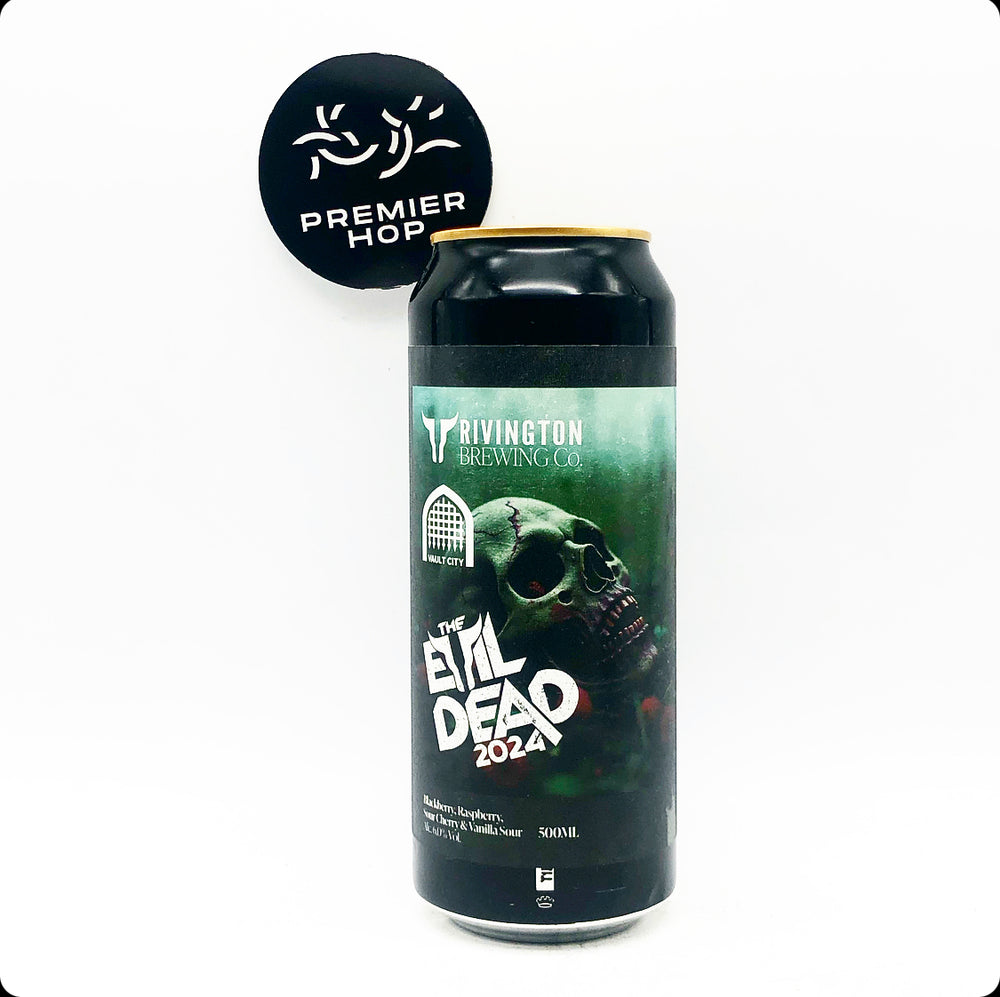 Rivington Brewing Co The Evil Dead (2024) X Vault City Sour 6% Rivington Brewing Co The Evil Dead (2024) X Vault City Sour 6%