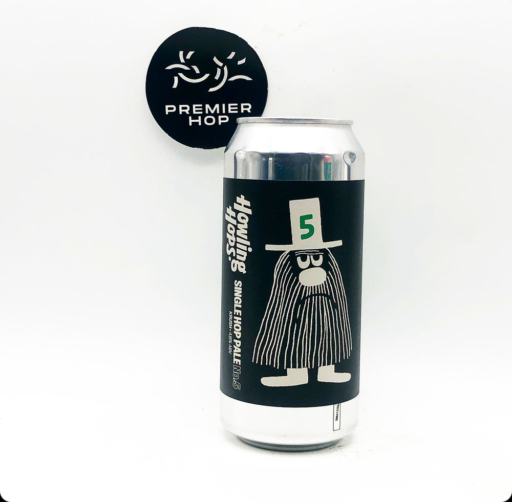 Howling Hops Brewery Single Hop No5 - Krush Pale Ale 4.8% Howling Hops Brewery Single Hop No5 - Krush Pale Ale 4.8%