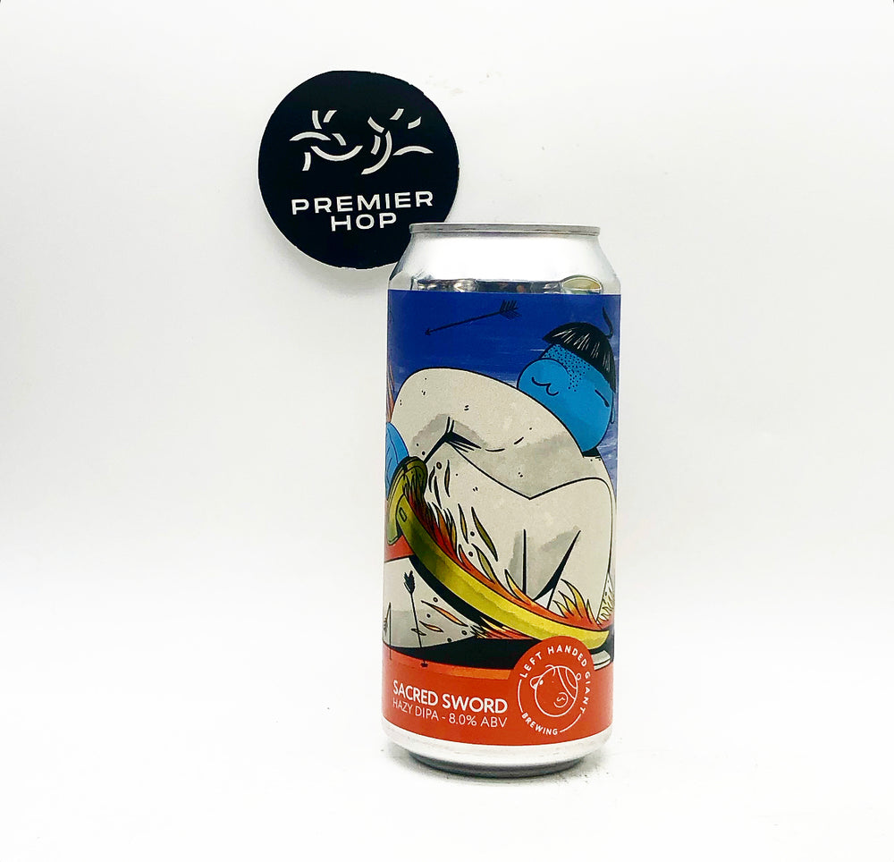 Left Handed Giant Sacred Sword Hazy DIPA 8% Left Handed Giant Sacred Sword Hazy DIPA 8%
