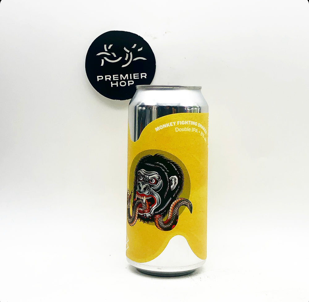 Sureshot Brewing Co. Monkey Fighting Snakes  Double IPA  8% - Premier Hop