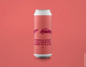 When a Goat Follows His Hero in a Car / DIPA / 8%