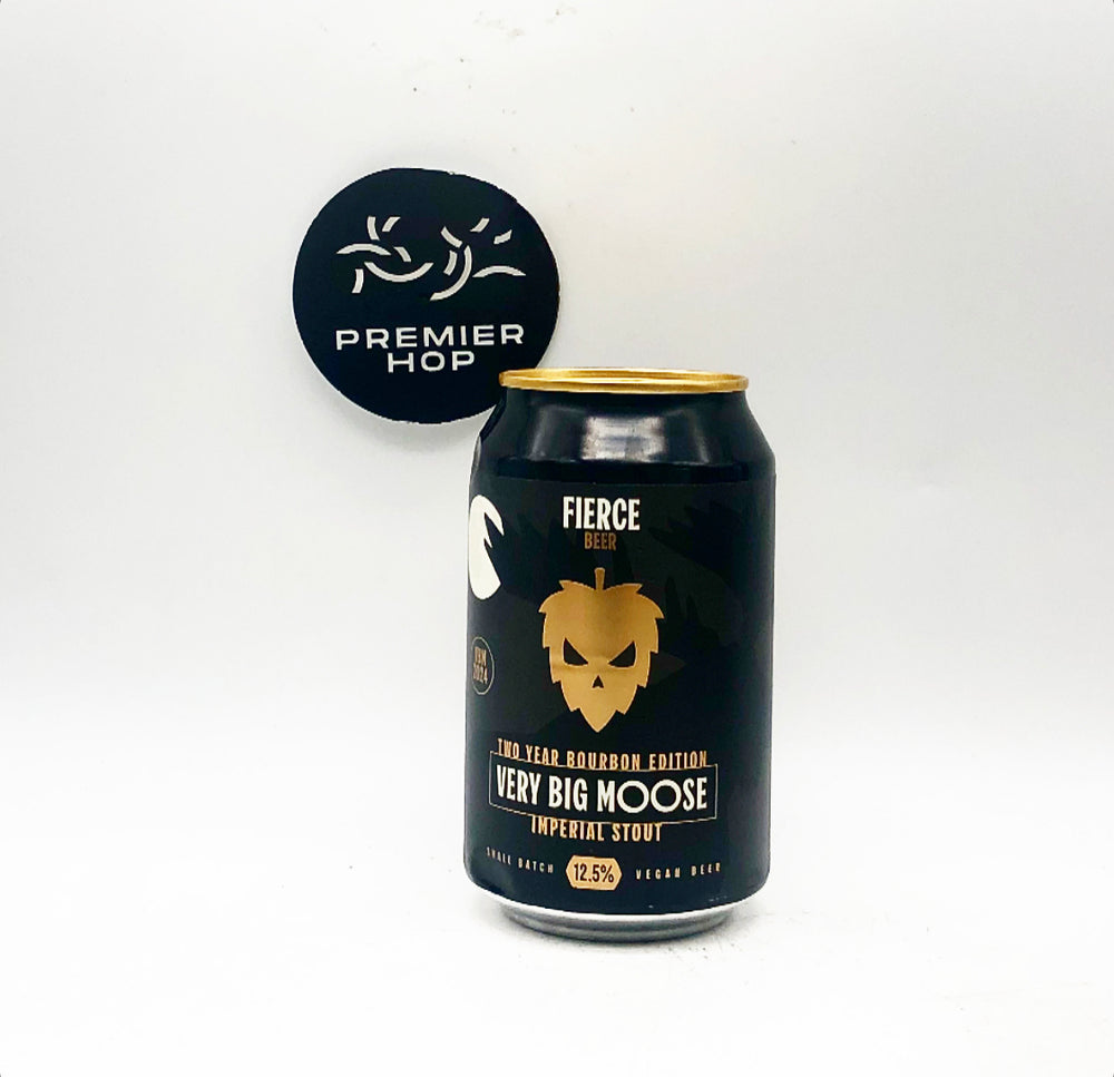 Fierce Beer Very Big Moose 2024 2-Year Bourbon  Imp. Stout  12.5% - Premier Hop