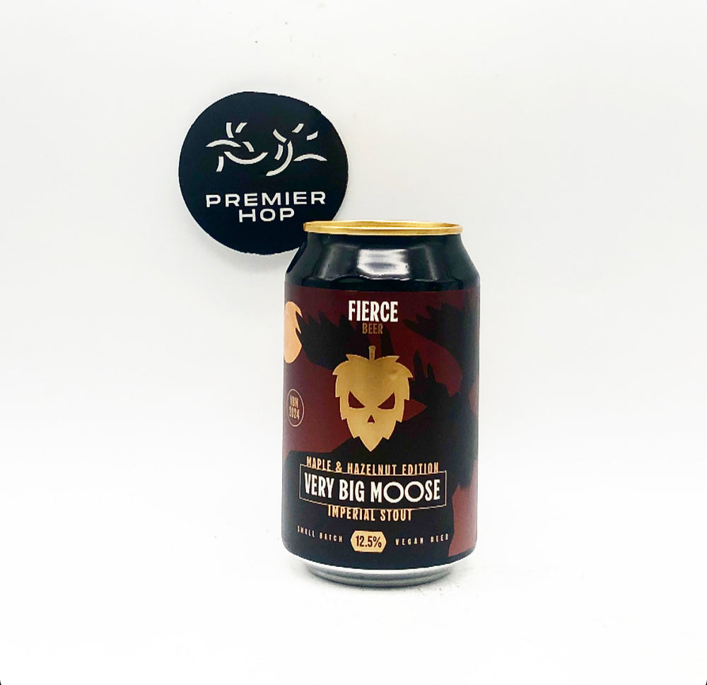 Fierce Beer Very Big Moose 2024 Maple & Hazelnut BA Imp. Stout 12.5% Fierce Beer Very Big Moose 2024 Maple & Hazelnut BA Imp. Stout 12.5%