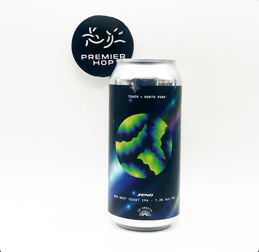Track Brewing Co Zeno X North Park DDH WC IPA 7.2% Track Brewing Co Zeno X North Park DDH WC IPA 7.2%