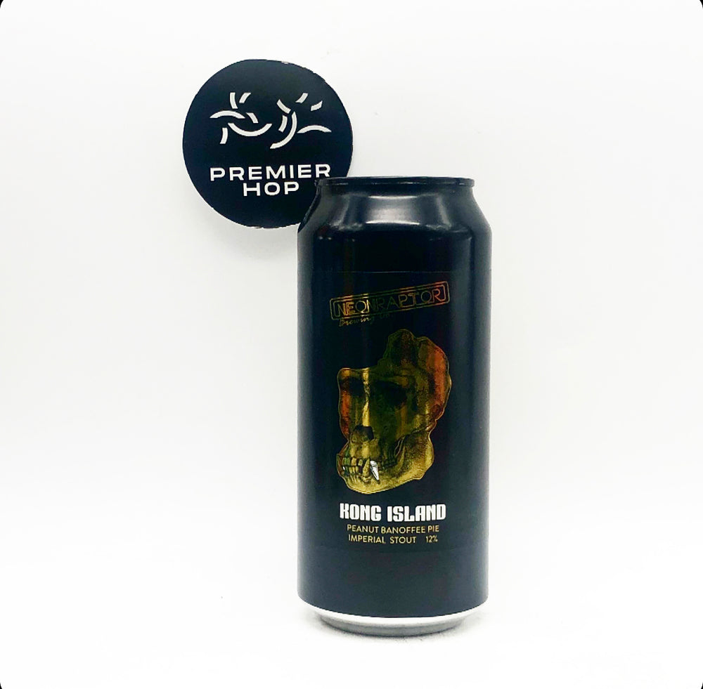 Neon Raptor Brewing Company Kong Island  Imp. Stout  12%  Neon Raptor Brewing Company Kong Island  Imp. Stout  12%