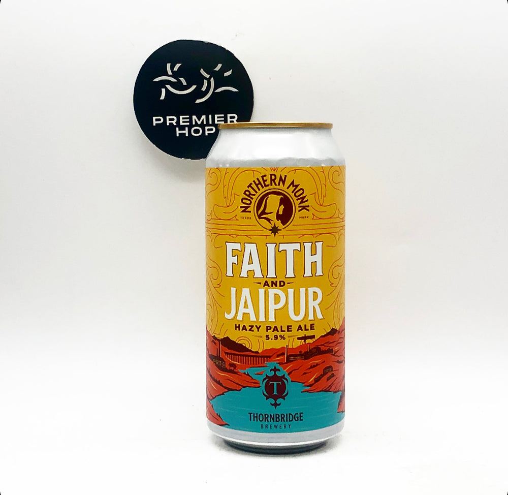 Faith and Jaipur X Thornbridge / Hazy Pale Ale / 5.9%