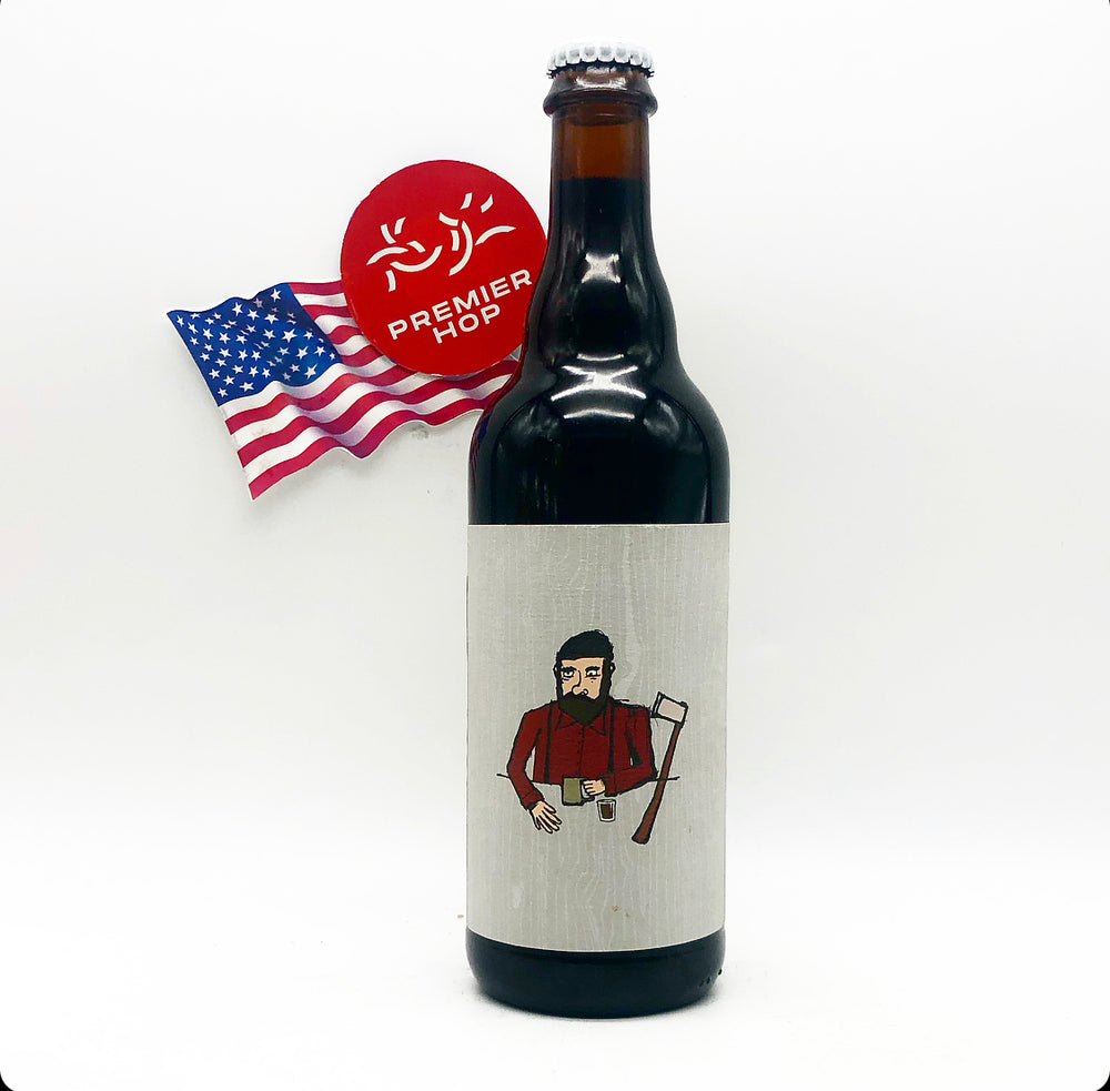 3 Sons Brewing Co. Lumberjack Samoa Cookie Break  Bourbon BA Imperial Stout  14.7% - Premier Hop