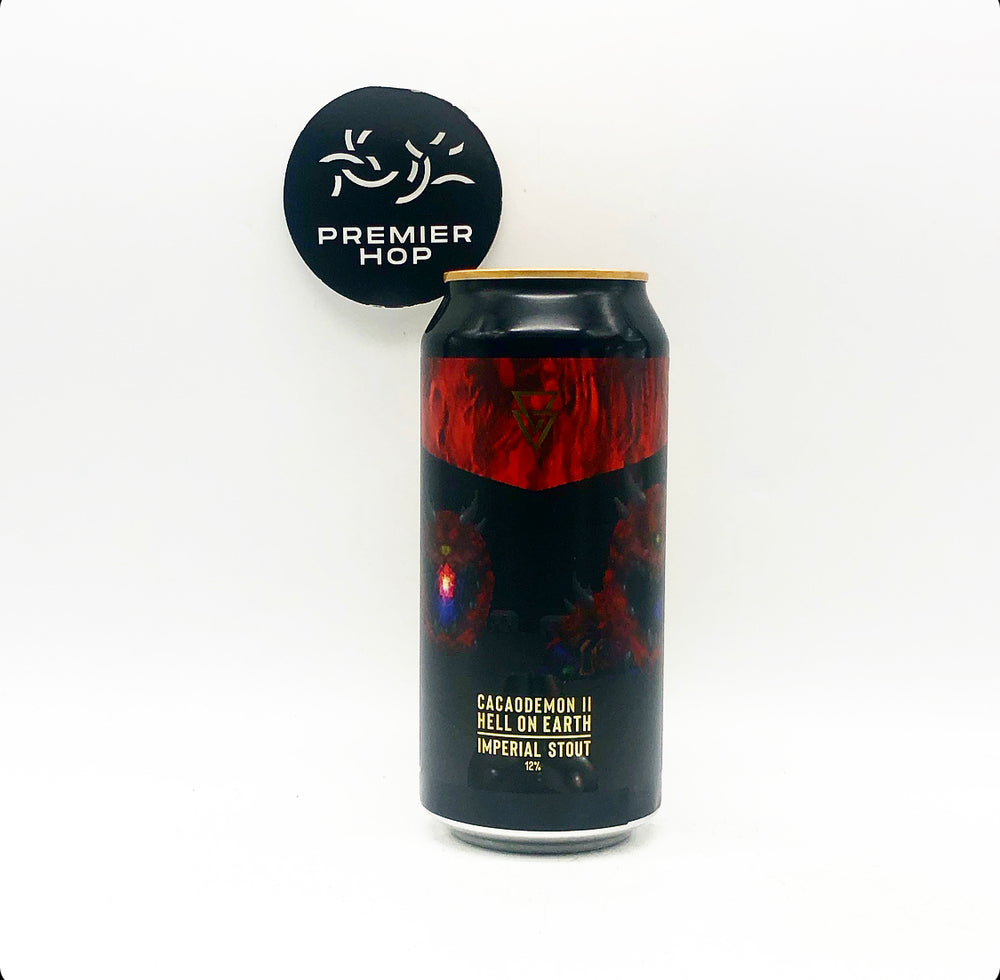Azvex Brewing Cacaodemon II Imp. Stout 12% Azvex Brewing Cacaodemon II Imp. Stout 12%