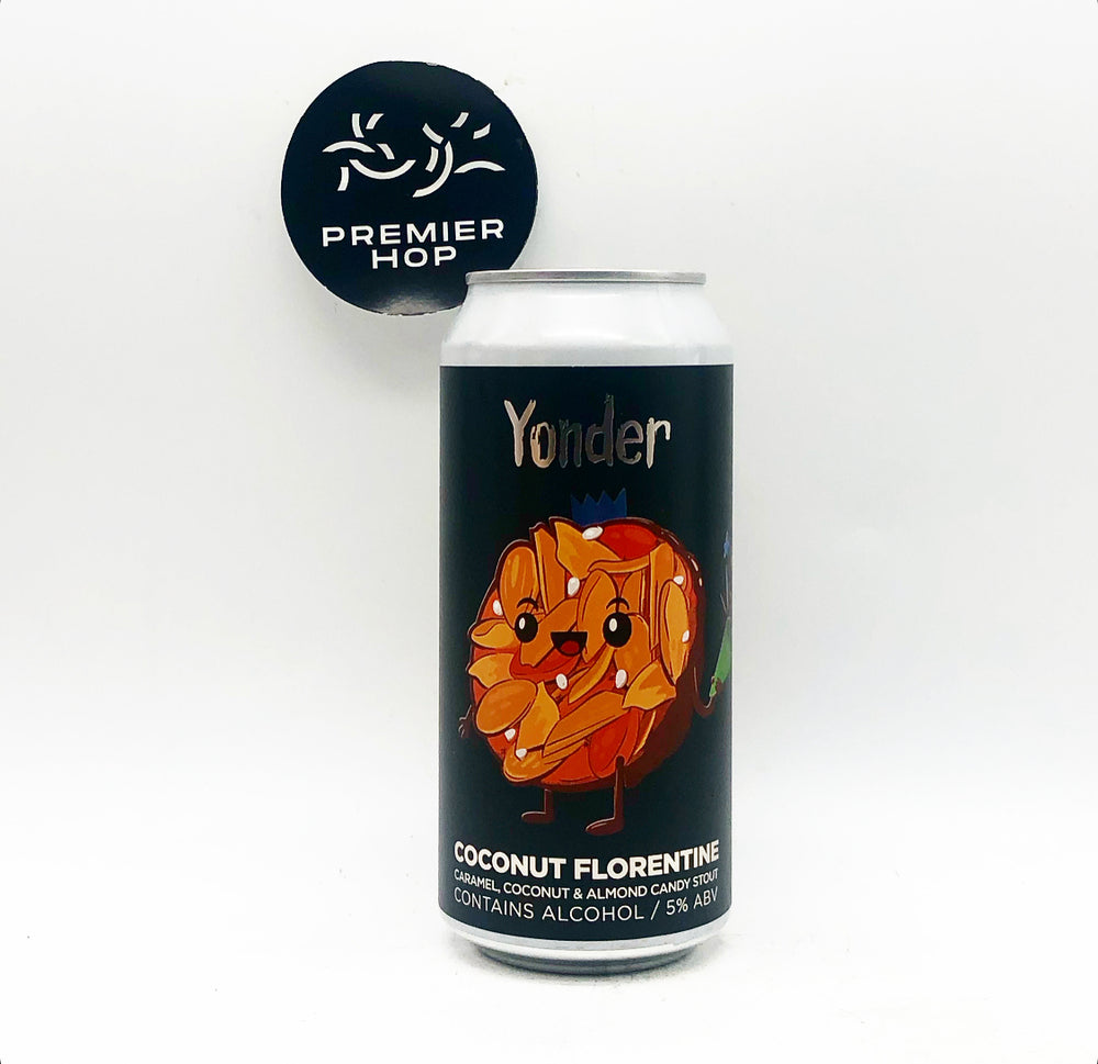 Yonder Brewing Coconut Florentine  Pastry Stout  5% - Premier Hop