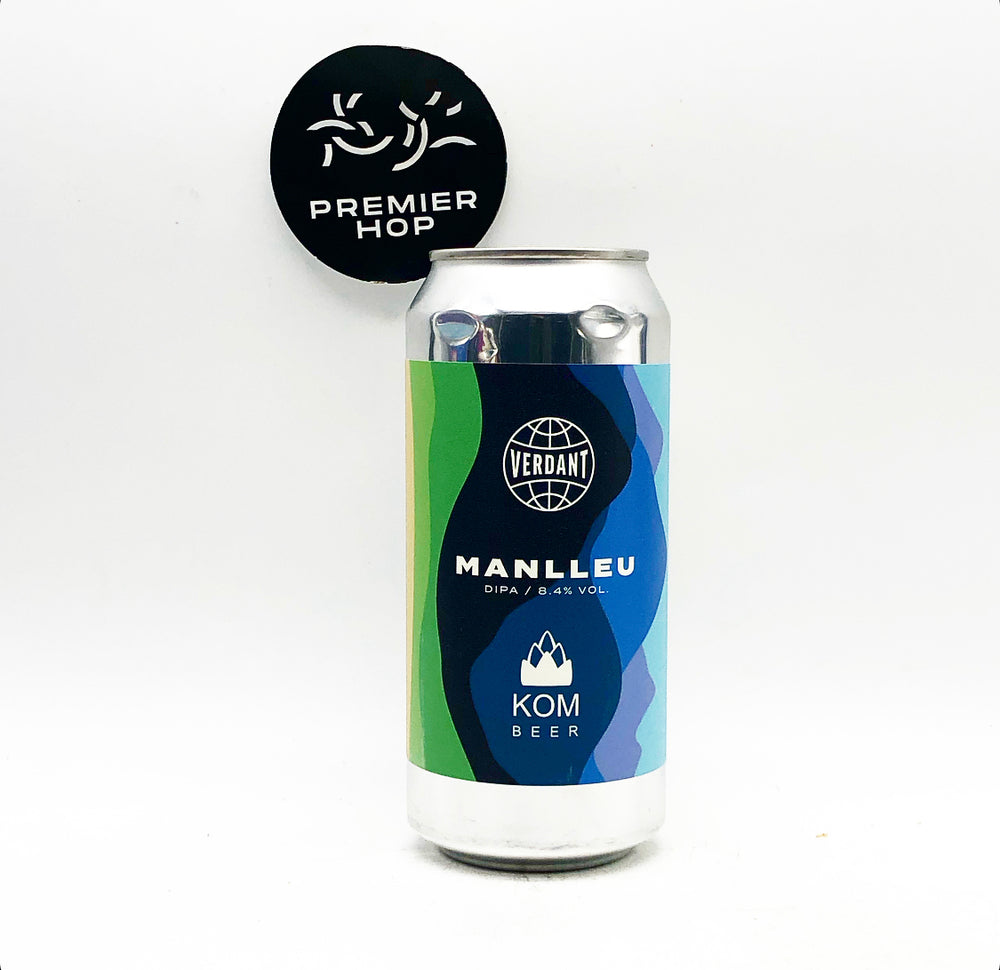 Verdant Brewing Co Manlleu x KOM (Travellers Series)  DIPA  8.4% - Premier Hop