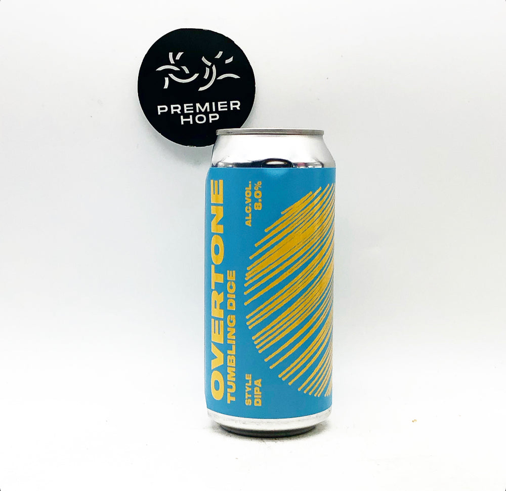 Overtone Brewing Co Tumbling Dice X DEYA  Double IPA  8% - Premier Hop