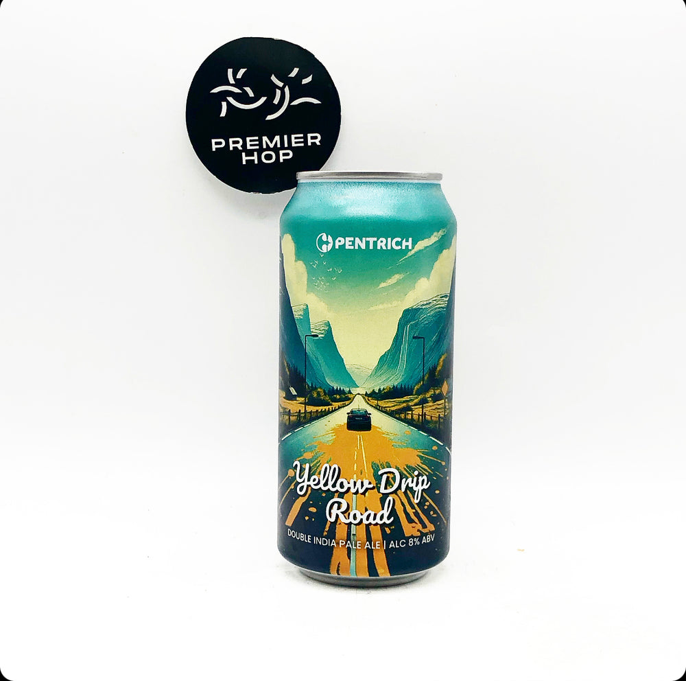 Pentrich Brewing Co Yellow Drip Road - 2024  DIPA  8% - Premier Hop