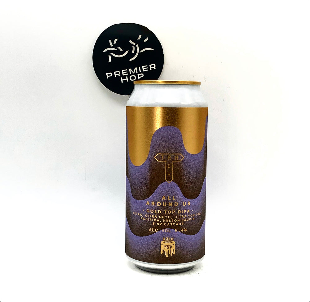 Track Brewing Co All Around Us Gold Top DIPA 8.4% Track Brewing Co All Around Us Gold Top DIPA 8.4%