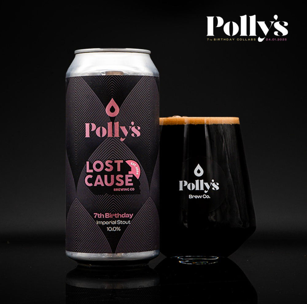 7th Birthday X Lost Cause / Imperial Stout / 10%