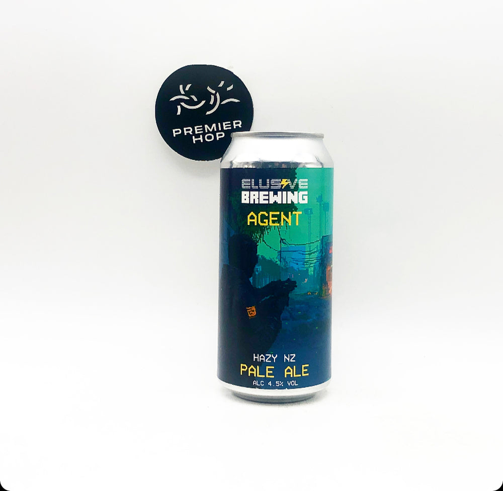 Elusive Brewing Agent  NZ Hazy Pale  4.5% - Premier Hop