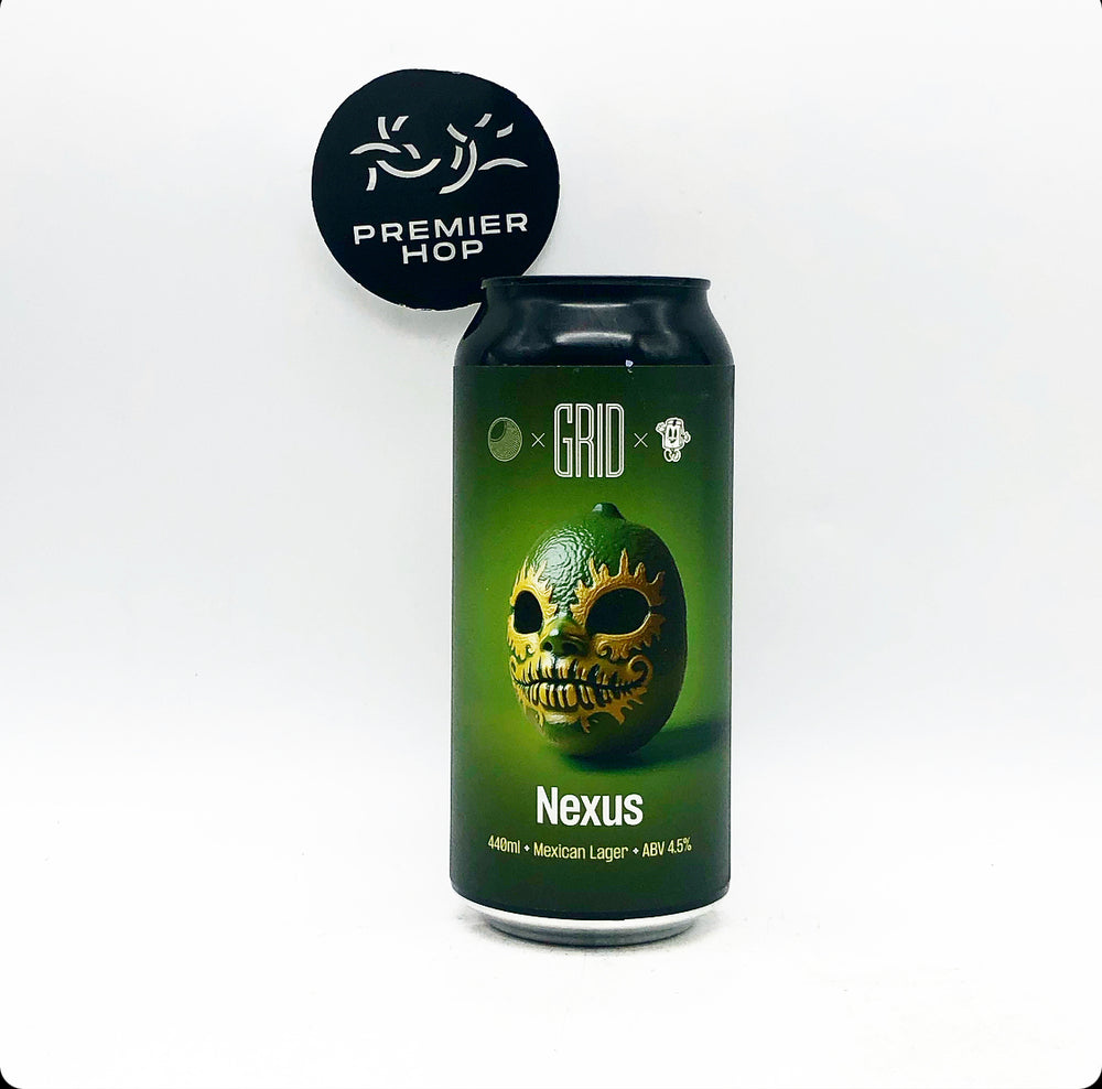 Nexus X Blackened Sun / Mexican Lager / 4.5%