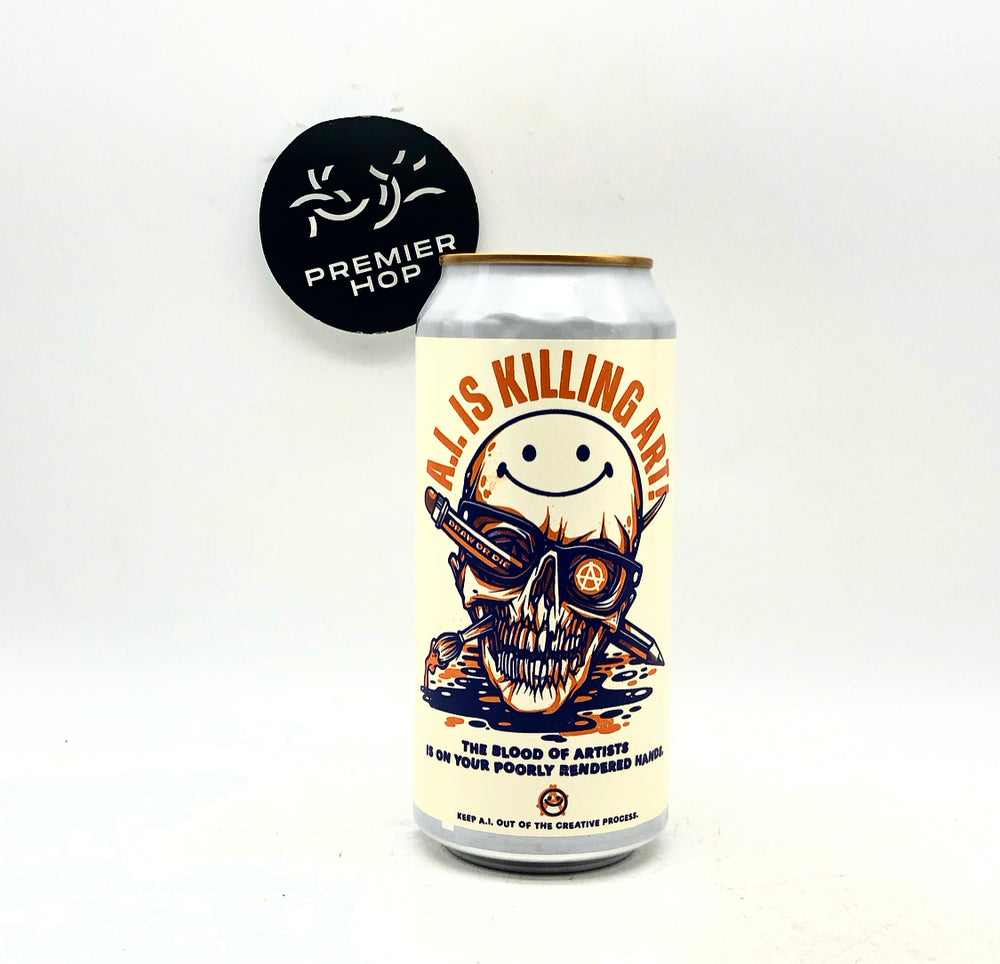 A.I. is Killing Creative  / Double Hazy IPA / 8.0%