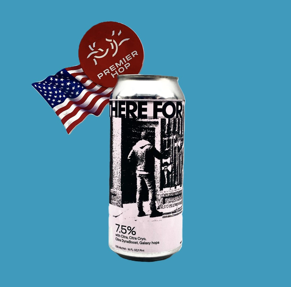 There For More Axes X DSSOLVR / Hazy IPA / 7.5%  ** See T&C's