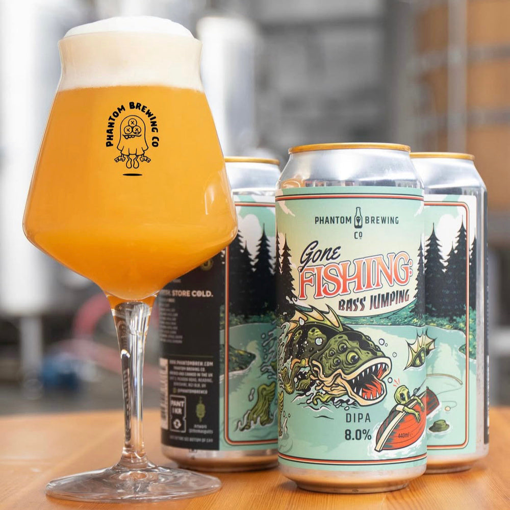 Gone Fishing: Bass Jumping / Double IPA / 8%