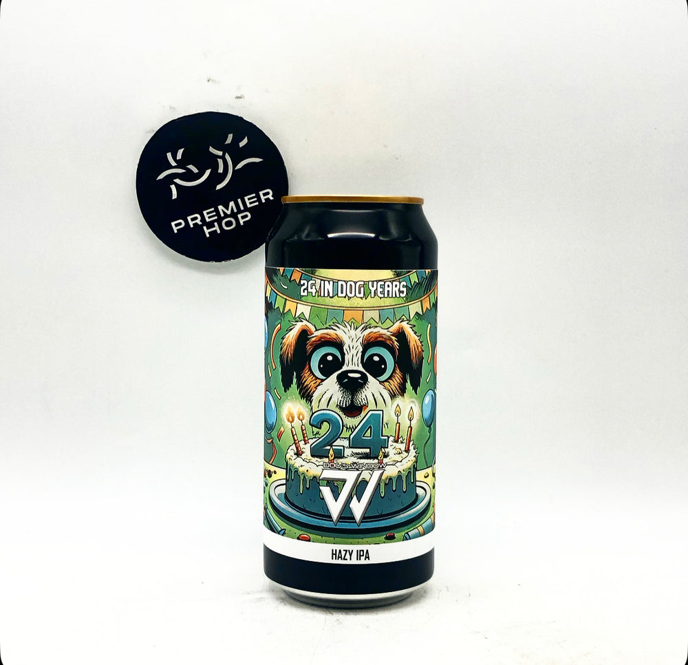 24 in Dog Years / Hazy IPA / 7.4%