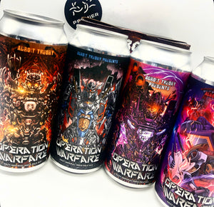 TRANSFORMERS Operation Warfare / Hazy DIPA / 8.1~8.5% [4-PACK]