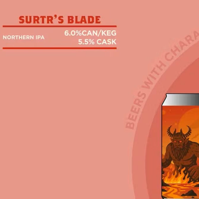 Surtrs Blade X  Kirkstall / Northern IPA / 6%