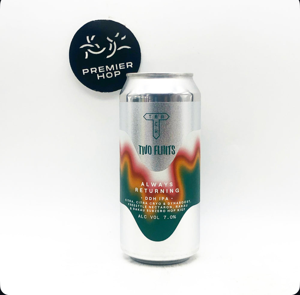 Always Returning X Two Flints / DDH IPA / 7.0%