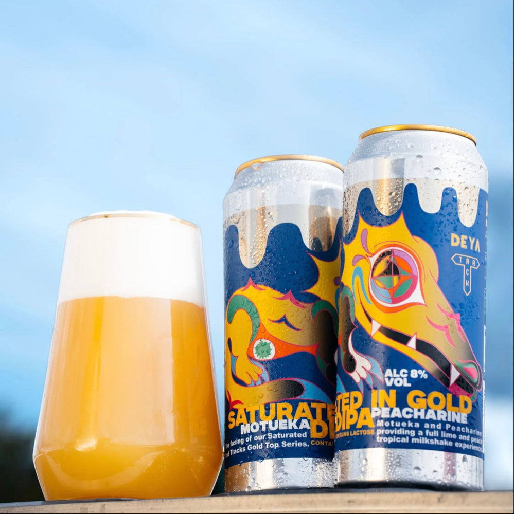 Saturated X Track - Motueka & Peacharine / Gold Top DIPA / 8%