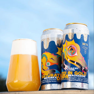 Saturated X Track - Motueka & Peacharine / Gold Top DIPA / 8%