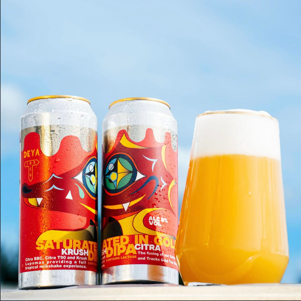 Saturated X Track - Krush & Citra / Gold Top DIPA / 8%