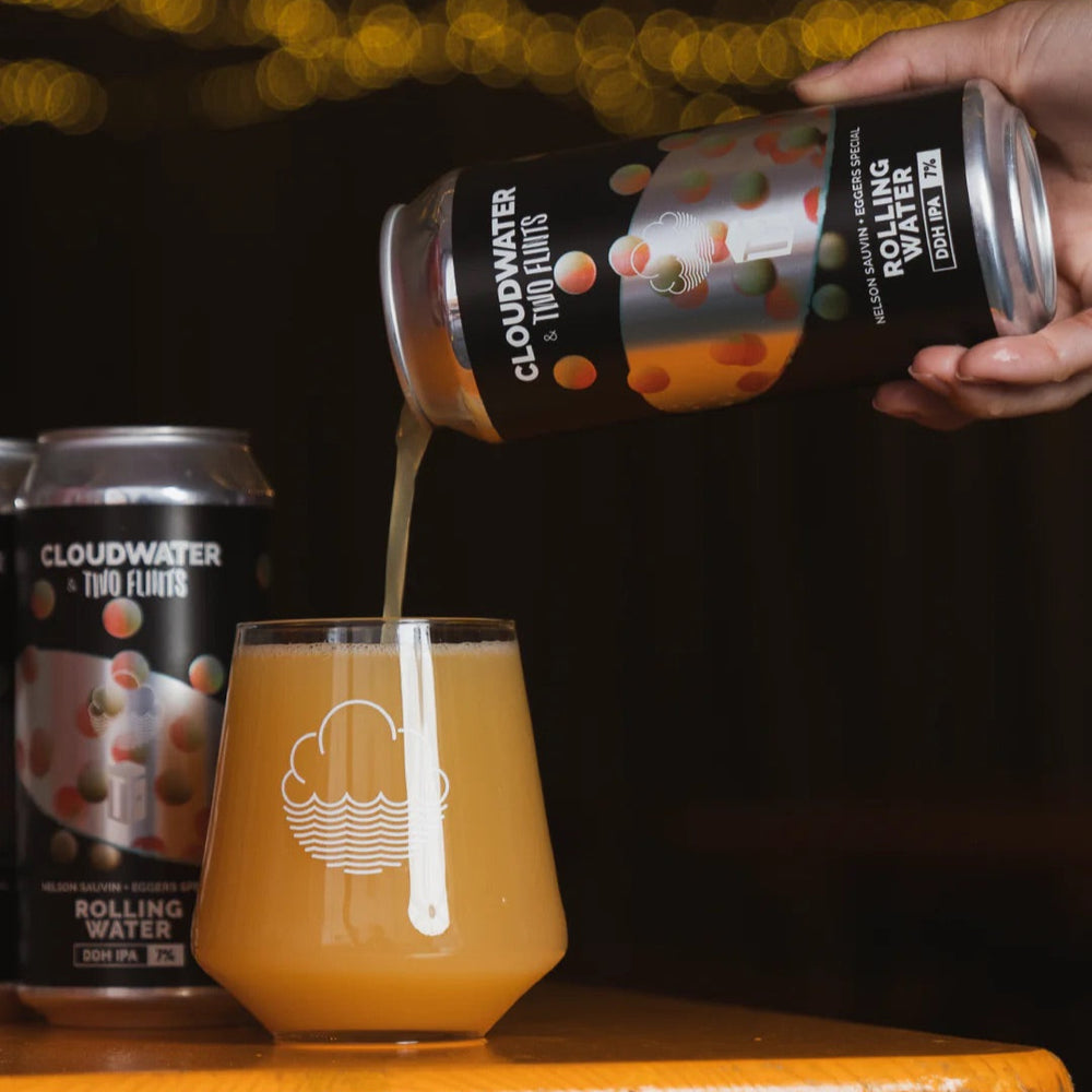Rolling Water X Two Flints / DDH IPA / 7%