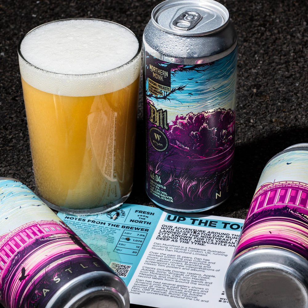 Newcastle X Wylam / Hazy DDH IPA / 7.5%