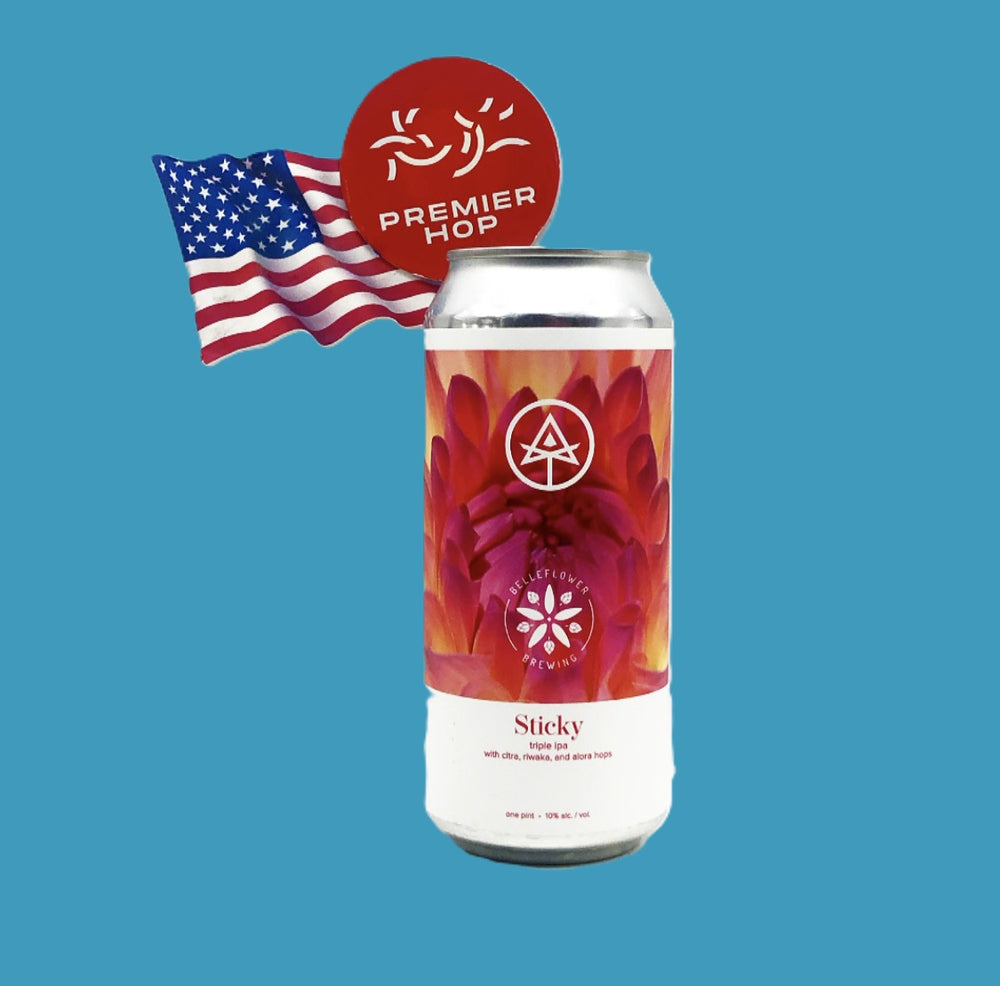 Sticky X Belleflower / Triple IPA / 10.0%  ** See T&Cs