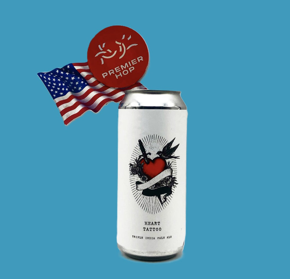 Heart Tattoo X Monkish / TIPA / 10.0%  ** See T&C's
