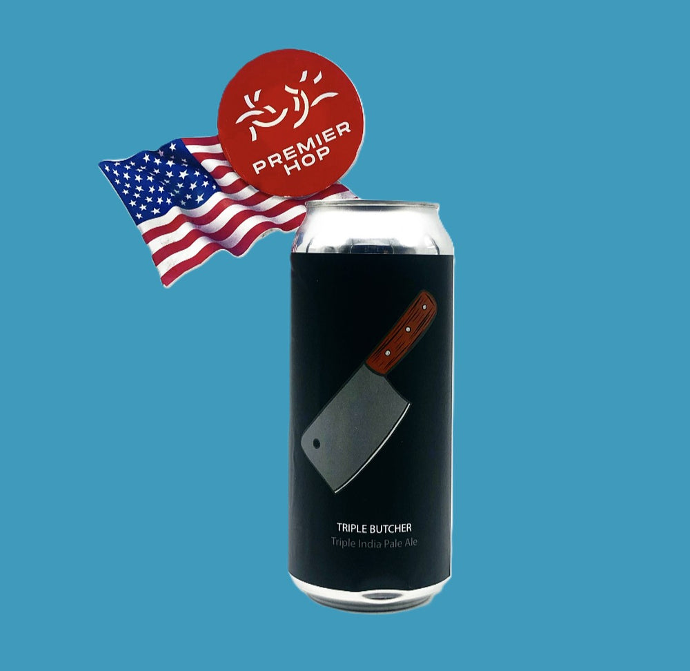 Triple Butcher / Triple IPA / 10.0%  ** See T&Cs