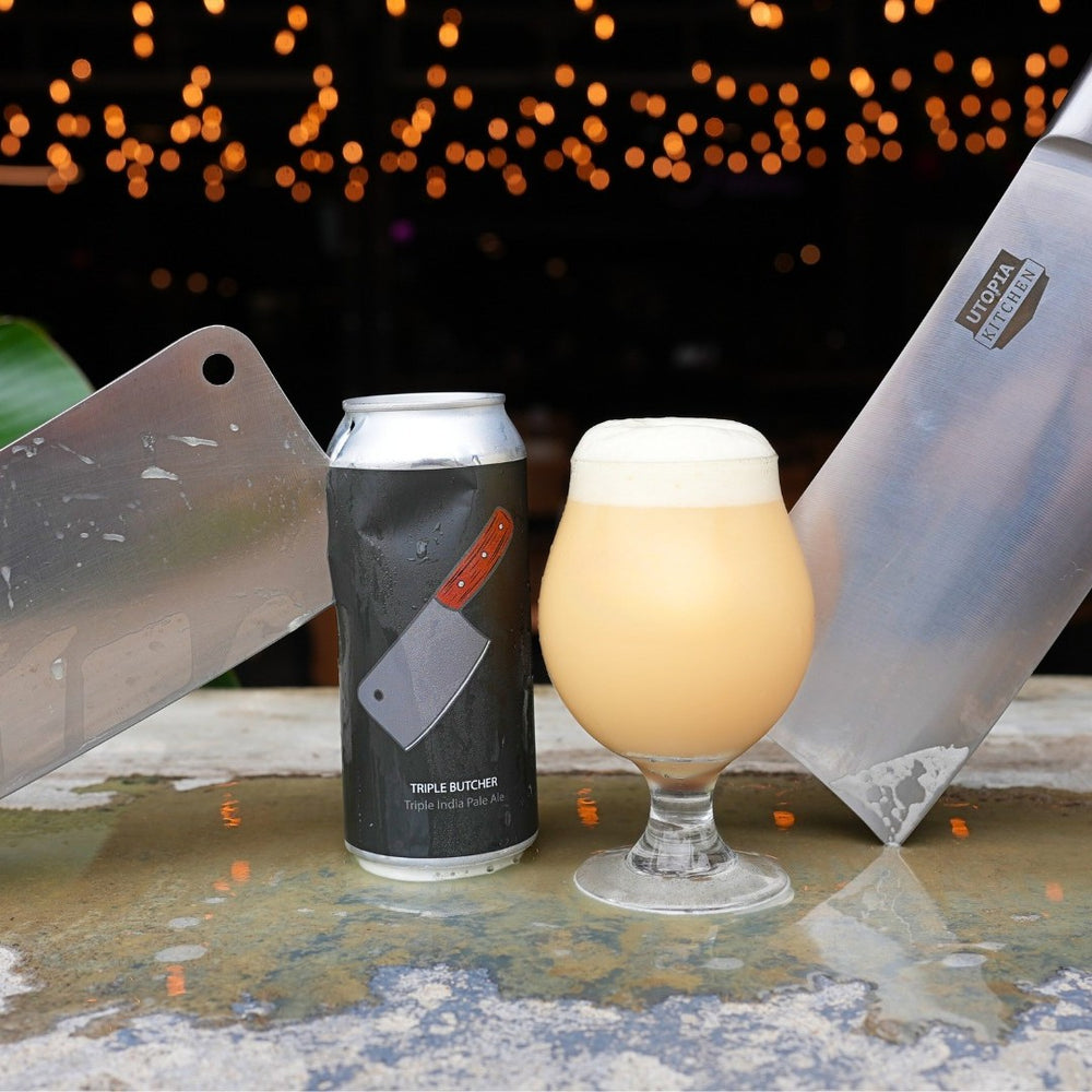 Triple Butcher / Triple IPA / 10.0%  ** See T&Cs