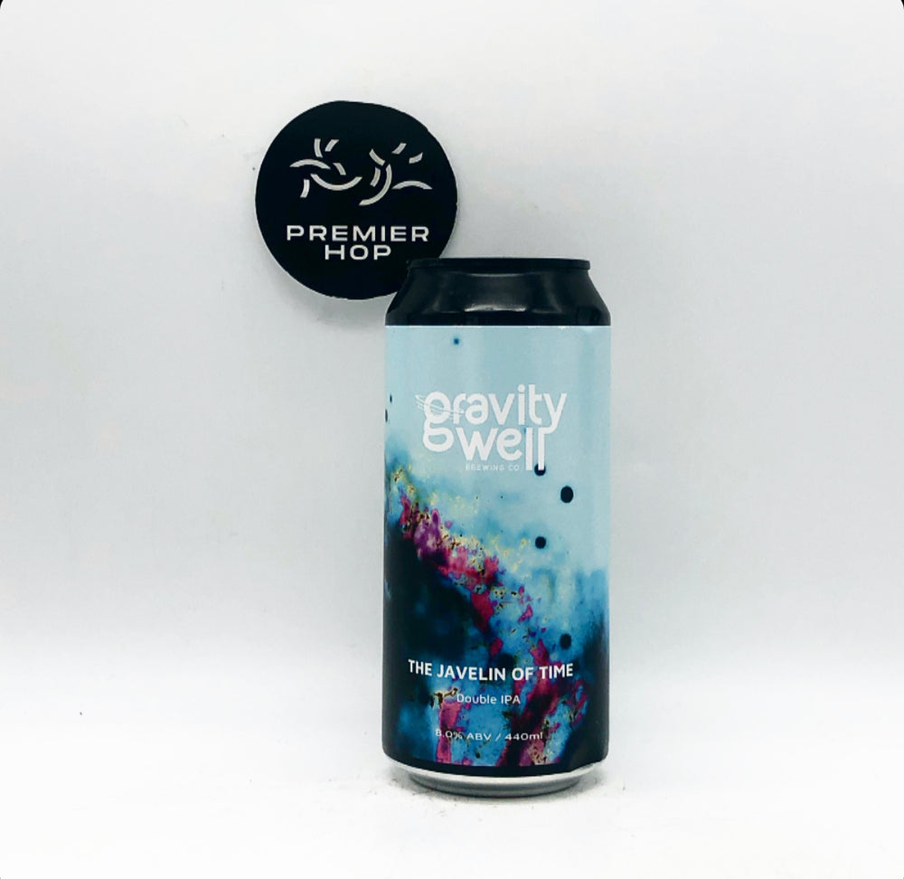 Gravity Well Brewing The Javelin of Time DIPA 8% Gravity Well Brewing The Javelin of Time DIPA 8%