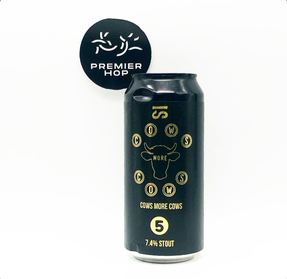 Disruption Brewing Cows More Cows Milk Stout 7.4% Disruption Brewing Cows More Cows Milk Stout 7.4%